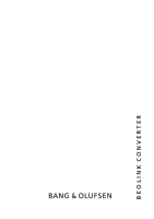 Bang & Olufsen - Beolink_Converter-Owners-Manual